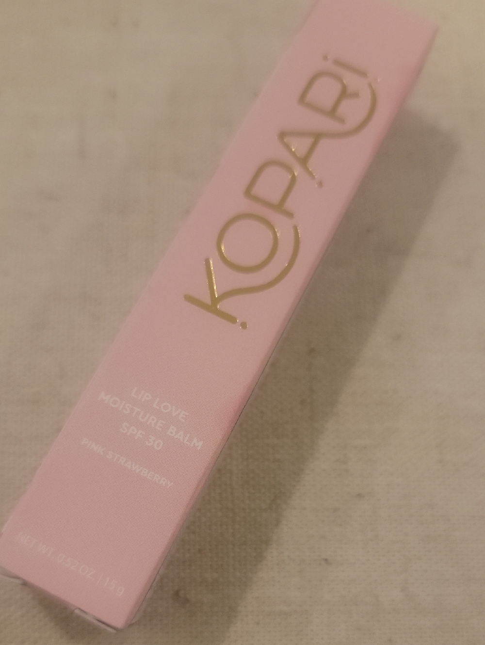 Kopari Lip Love Moisture Balm in Soft Pink Packaging No Seal But Was Not Used